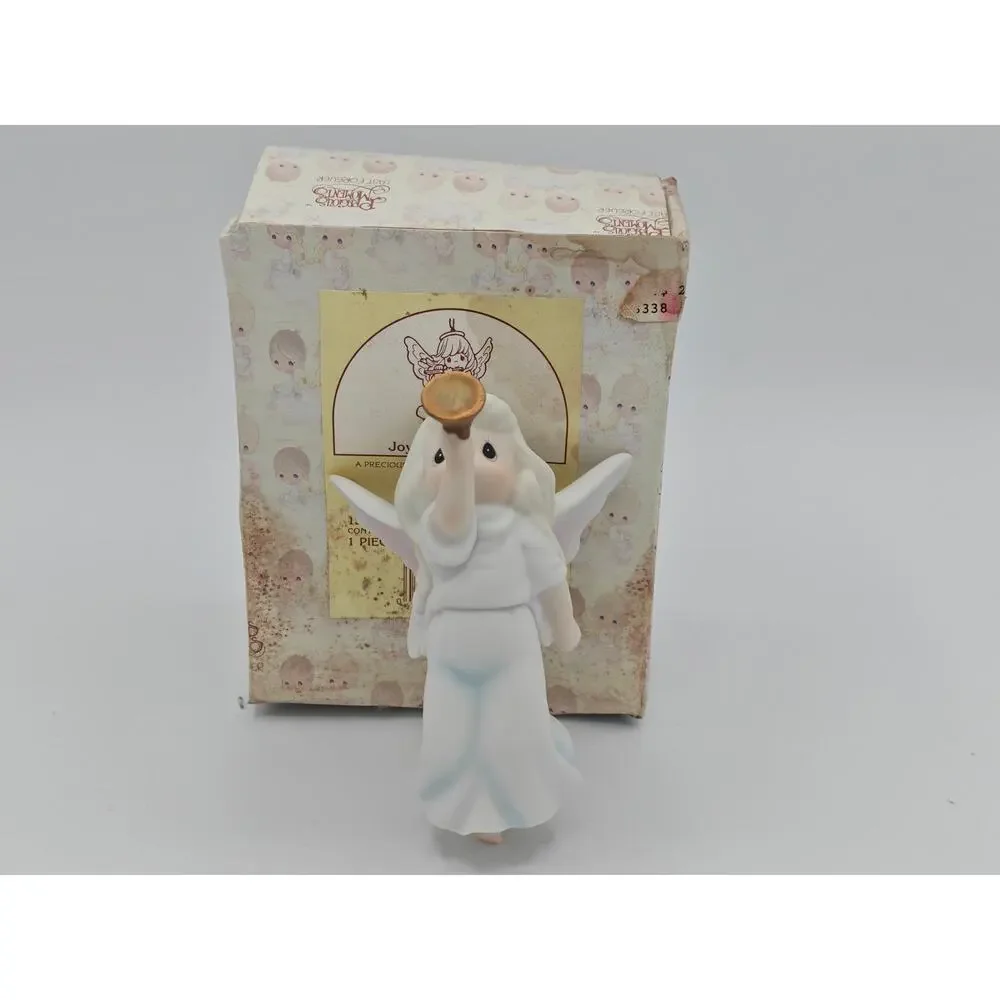 Precious Moments 153338 Joy To The‎ World Enesco Angel Christmas 1996 Ornament